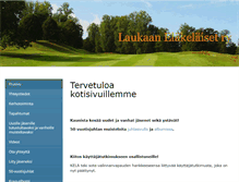 Tablet Screenshot of laukaanelakelaiset.com